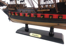 Load image into Gallery viewer, Wooden Fearless Black Sails Limited Model Pirate Ship 26&quot;