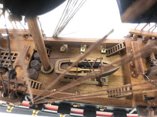 Load image into Gallery viewer, Wooden Fearless Black Sails Limited Model Pirate Ship 26&quot;