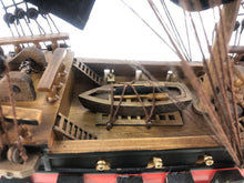 Load image into Gallery viewer, Wooden Fearless Black Sails Limited Model Pirate Ship 26&quot;